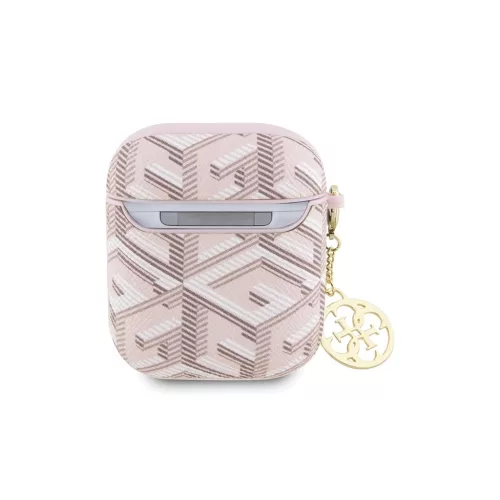 Guess GUA2PGCE4CP AirPods 1/2 készülékhez tok rózsaszín GCube Charm