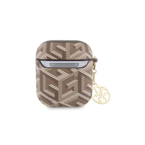 Guess GUA2PGCE4CW AirPods 1/2 készülékhez tok GCube Charm barna