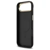Guess 4G Strass Logo & Big Strap Metal Buttons MagSafe tok iPhone Air készülékhez fekete