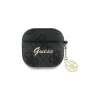 Guess GUA4G4GSMK AirPods 4 készülékhez tok 4G Charm Collection fekete