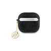 Guess GUA4G4GSMK AirPods 4 készülékhez tok 4G Charm Collection fekete