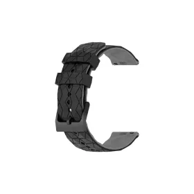 Beline Watch szíj 20mm Cube fekete/fekete box