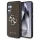 Tok Guess Grained Big 4G Logo Small Classic Logo Samsung Galaxy S25 Plus készülékhez barna