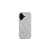 Guess GUHCP16SP4TDSCPP iPhone 16 6.1" készülékhez bőr fém logó strass válltáskás kemény tok rózsaszín
