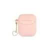 Guess GUA2LSCHSP AirPods készülékhez tok Silicone Charm Heart Collection rózsaszín