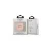 Guess GUA2LSCHSP AirPods készülékhez tok Silicone Charm Heart Collection rózsaszín