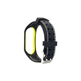 Beline Mi Band 3/4 készülékhez okos pánt fekete/lime