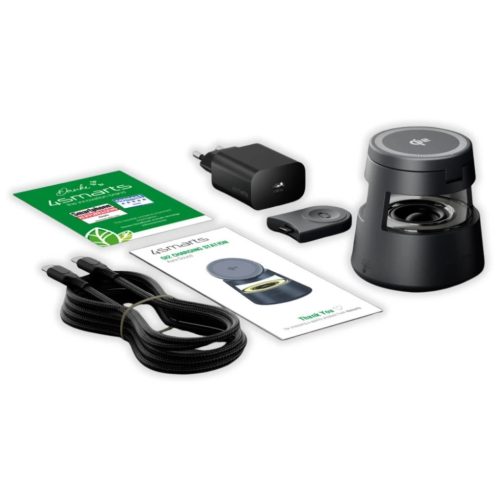 Töltőállomás 4smarts Aura Sound Qi2 szürke