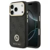Guess 4G Strass Logo MagSafe tok iPhone 17 Pro készülékhez fekete