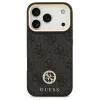 Guess 4G Strass Logo MagSafe tok iPhone 17 Pro készülékhez fekete