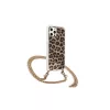 Guess GUHCP12LKCLEO iPhone 12 Pro Max készülékhez Leopard kemény tok, arany pánt