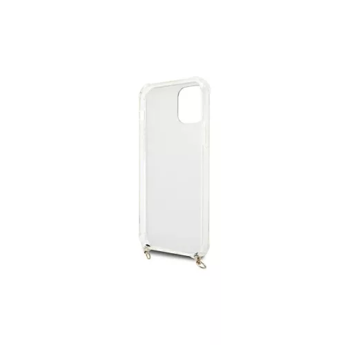 Guess GUHCP12LKCLEO iPhone 12 Pro Max készülékhez Leopard kemény tok, arany pánt