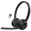 Mikrofonos vezeték nélküli fejhallgató Creative Chat Wireless Bluetooth fekete