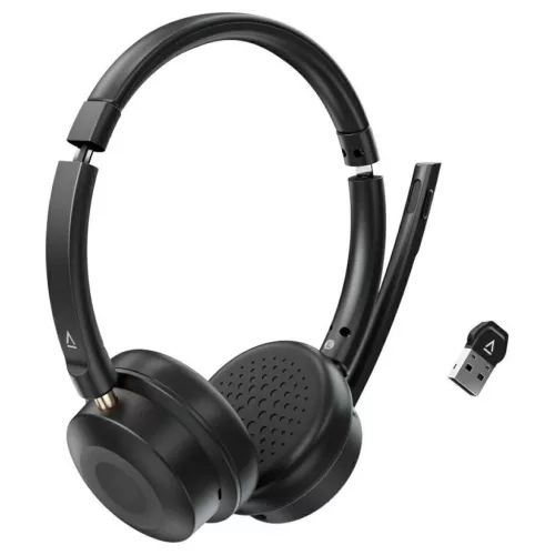 Mikrofonos vezeték nélküli fejhallgató Creative Chat Wireless Bluetooth fekete