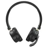 Mikrofonos vezeték nélküli fejhallgató Creative Chat Wireless Bluetooth fekete