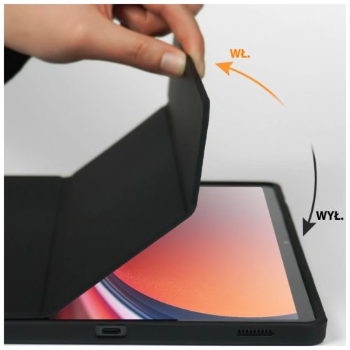 Tok Araree A Folio Samsung Galaxy Tab S11 készülékhez fekete