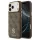 Guess 4G Strass Logo MagSafe tok iPhone 17 Pro Max készülékhez barna