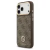 Guess 4G Strass Logo MagSafe tok iPhone 17 Pro Max készülékhez barna