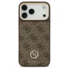 Guess 4G Strass Logo MagSafe tok iPhone 17 Pro Max készülékhez barna