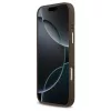 Guess 4G Strass Logo MagSafe tok iPhone 17 Pro Max készülékhez barna