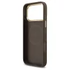Guess 4G Strass Logo MagSafe tok iPhone 17 Pro Max készülékhez barna
