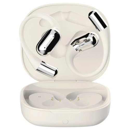 Bluetooth fejhallgató 4smarts SkyBuds OWS with AI screen bézs