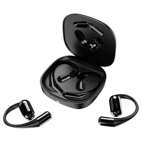 Bluetooth fejhallgató 4smarts SkyBuds OWS AI kijelzővel fekete