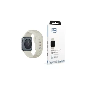   3MK szilikon óraszíj Apple Watch 42/44/45/49mm készülékhez bézs