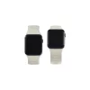 3MK szilikon óraszíj Apple Watch 42/44/45/49mm készülékhez bézs