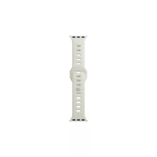 3MK szilikon óraszíj Apple Watch 42/44/45/49mm készülékhez bézs