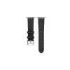 Beline Watch strap 20mm Hermes Leather óra szíj – fekete, fekete doboz