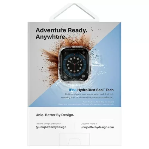 UNIQ Nautic tok Apple Watch 46mm készülékhez galambszürke