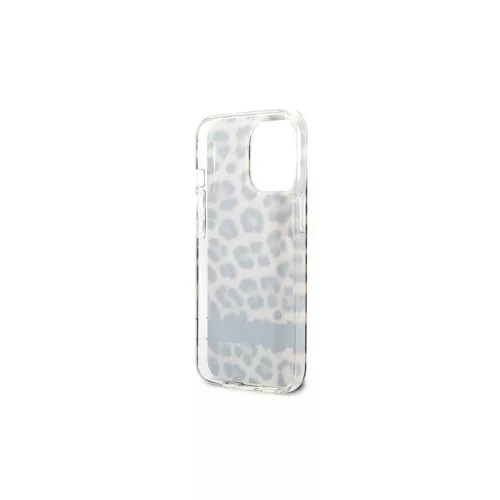 Guess GUHCP13LHSLEOW iPhone 13 Pro / 13 6,1" készülékhez kemény tok Leopard barna