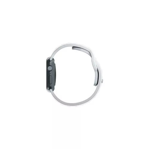 3MK szilikon óraszalag Apple Watch készülékhez 42/44/45/49mm fehér