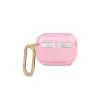 Guess GUAPUCG4GP AirPods Pro tok AirPods Pro készülékhez Glitter Collection rózsaszín