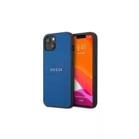   Guess GUHCP13SPSASBBL iPhone 13 mini 5,4 készülékhez Saffiano Strap kék
