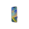 Guess GUHCP16SSMBSLP iPhone 16 6.1" készülékhez kemény tok Silicone Script Metal Logo & Frame rózsaszín