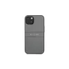 Guess GUHCP13SPSASBGR iPhone 13 mini 5,4" készülékhez Saffiano Strap szürke