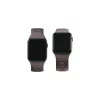 3MK szilikon óraszíj Apple Watch 42/44/45/49mm készülékhez szürkésbarna