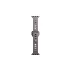 3MK szilikon óraszíj Apple Watch 42/44/45/49mm készülékhez szürkésbarna