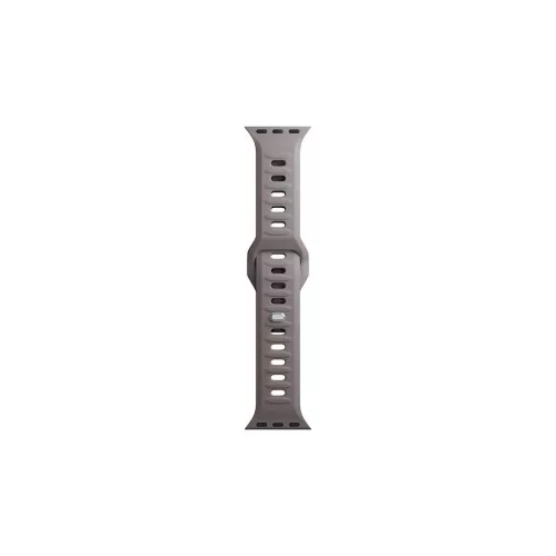3MK szilikon óraszíj Apple Watch 42/44/45/49mm készülékhez szürkésbarna
