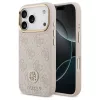 Guess 4G Strass Logo MagSafe tok iPhone 17 Pro készülékhez rózsaszín