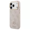 Guess 4G Strass Logo MagSafe tok iPhone 17 Pro készülékhez rózsaszín