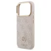 Guess 4G Strass Logo MagSafe tok iPhone 17 Pro készülékhez rózsaszín
