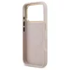 Guess 4G Strass Logo MagSafe tok iPhone 17 Pro készülékhez rózsaszín