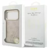 Guess 4G Strass Logo MagSafe tok iPhone 17 Pro készülékhez rózsaszín