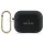 Tok Guess Grained Classic Logo Hook AirPods Pro 3 készülékhez fekete