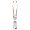Univerzális kulcstartó Guess CBDY 4G Tether Patch Strass Metal Logo rózsaszín