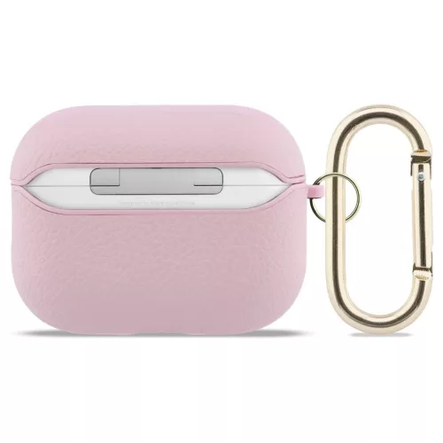 Tok Guess domborított Classic Logo Hook AirPods Pro 3 készülékhez rózsaszín