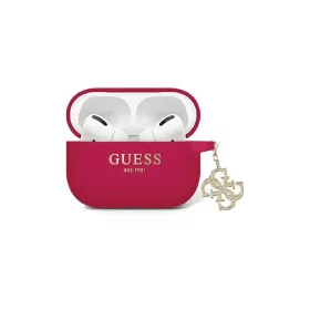   Guess GUAP2LECG4M AirPods Pro 2 (2022/2023) készülékhez tok Liquid Silicone Glitter Triangle magenta